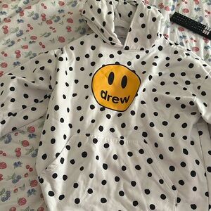 Drew house polka dot hoodie. Unisex